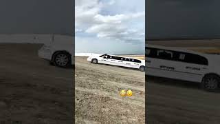 limousine car Crashed With Truck 😱🤯 #shorts 