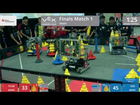 2018 VRC Math Finals 1 - 7618B 6008D vs 169E 8059X - 110 to 130