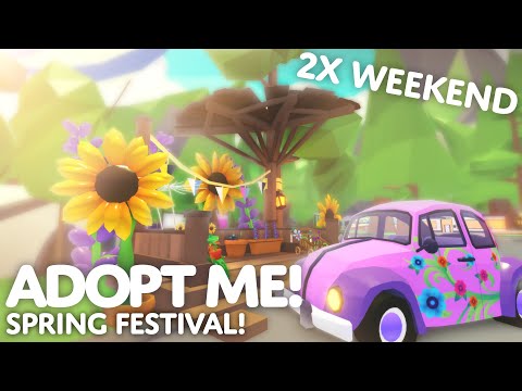 🌸 Spring Festival Update! 🌸 2X WEEKEND 💸 Adopt Me! on Roblox