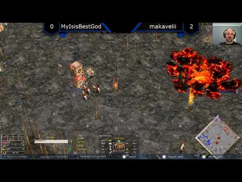 MyIsisBestGod vs makavelii - Age of Mythology: The Titans (Game 3)