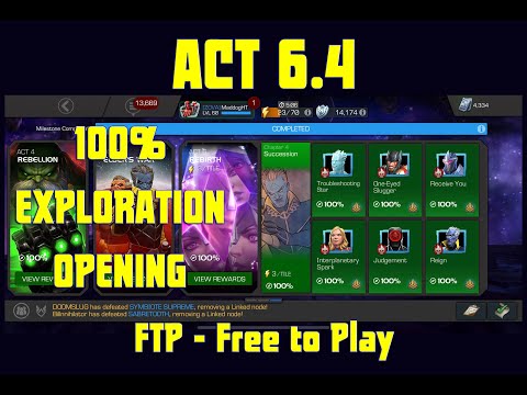 MCOC Act 6.4 100% Exploration Opening