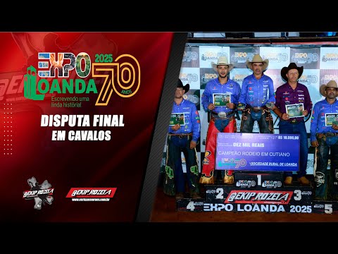LOANDA-PR | DISPUTA FINAL EM CAVALOS