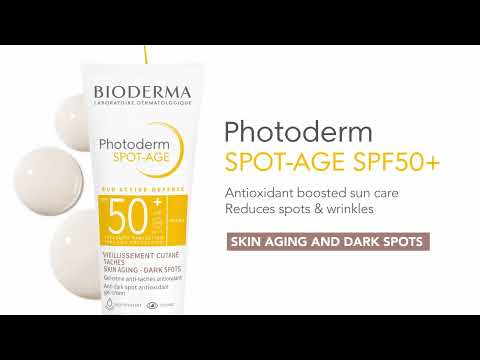 kremas veidui Apsaugo ir padeda sumažinti matomus fotosenėjimo požymius Bioderma Photoderm Spot-Age Spf50+ 40ml video
