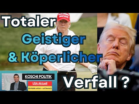 Trump Der SCHOCKIERENDE geistige & körperliche Verfall jetzt offen sichtbar!