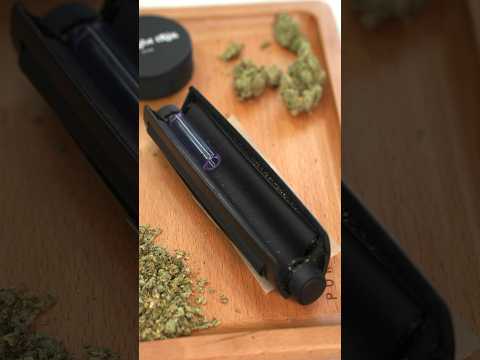 Roll a king size + glass tip made easy #shorts