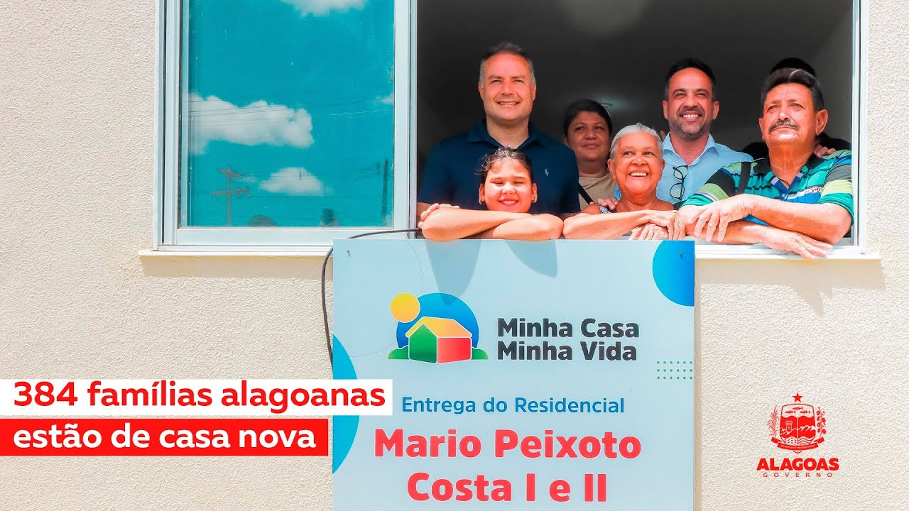 Casa nova para mais de 1500 alagoanos