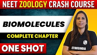 BIOMOLECULES in 1 shot - All Concepts, Tricks & PYQ's Covered | NEET | ETOOS India