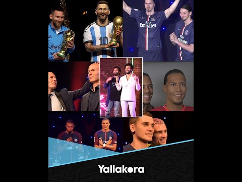 محمد صلاح وميسي ورونالدو.. رد فعل نجوم الكرة عند مشاهدة تماثيلهم 🤩