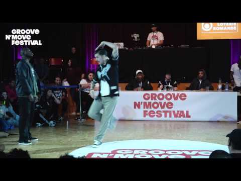 GROOVE'N'MOVE BATTLE 2017 -1/4 Final Popping - Prince vs Poppin' Cruzito