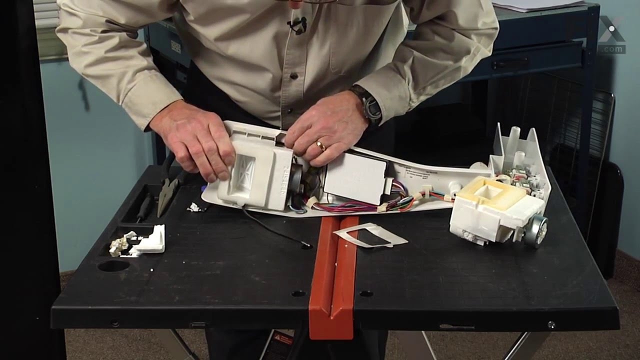 Replacing the Damper Assembly - 115V 60Hz