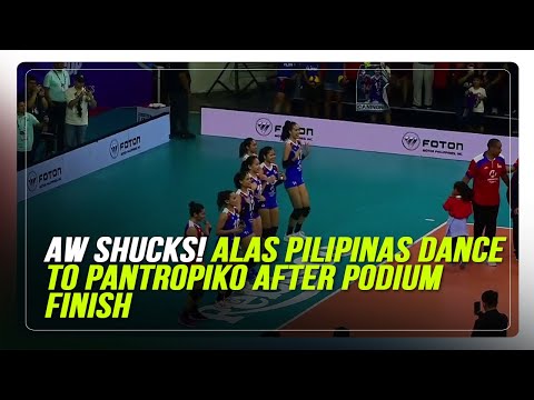 Aw Shucks! Alas Pilipinas dance to Pantropiko after podium finish