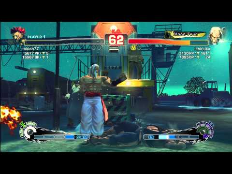SSF4 AE [Akuma] Tokido77 vs ichiraika [Gen]