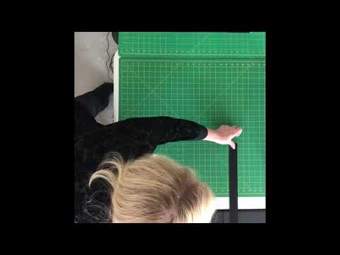 Convex Illusions & Poppin’ In by KwiltArt - Part 2 Center Area Cutting Strips & Layout