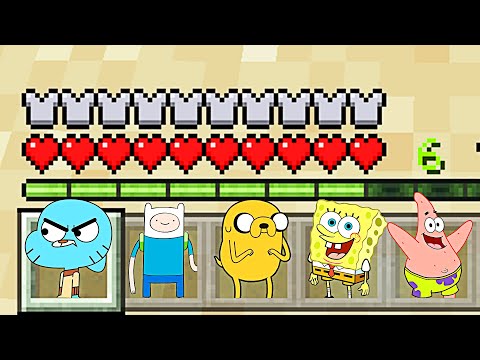 MOD INTERZIS în MINECRAFT: Cartoon Network Desene Animate Personaje !
