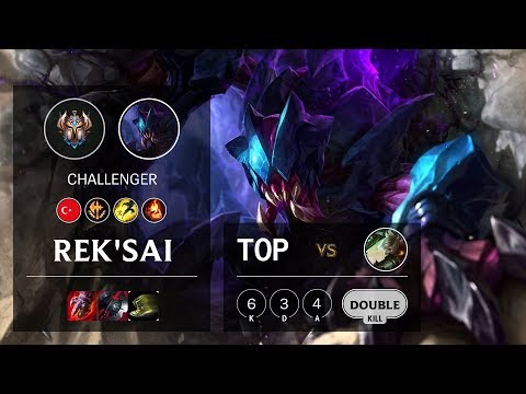 Rek'Sai Top vs Riven - TR Challenger Patch 10.5