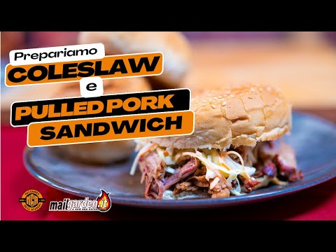 Prepariamo la "Coleslow" e concludiamo con "pulled pork sandwich"