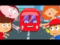 Wheels On The Bus Vehicle Song Learn Transport Nursery Rhymes Baby Song