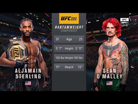 UFC 292: Aljamain Sterling vs. Sean O’Malley (Full Fight)
