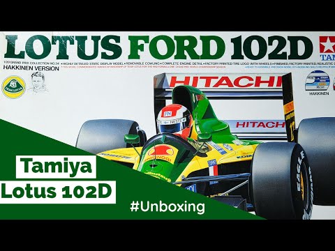 Tamiya Lotus 102D - Unboxing