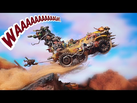 My Custom 40k Ork Buggy DEFIES GRAVITY!