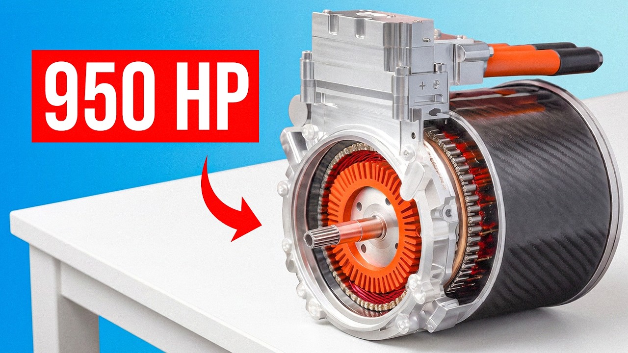 Compact high output electric motor built by a British engineering company