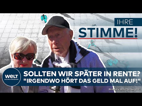 AMPEL-STREIT: FDP will Rente mit 63 abschaffen! Was denken die Deutschen darüber? Ihre Stimme!