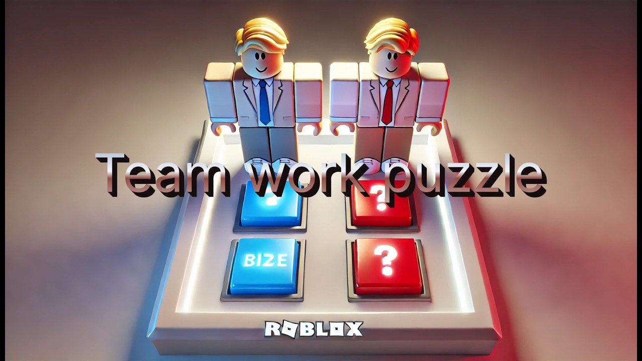 Teamwork Puzzles (Obby) gameplay