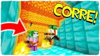 👉 ¡SUPER CARRERA LOCA DE LAVA! - MINECRAFT