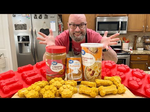 Homemade Dog Food: 3 Ingredient Dog Treats | Fun &amp; Healthy!!