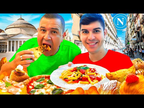 🍕🍝 I MIGLIORI CIBI della ZONA PIÙ FAMOSA di NAPOLI!! 💙