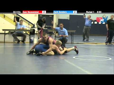 MFS 55 KG / 121.25 lbs - Sam Hazewinkel vs. Zach Sanders