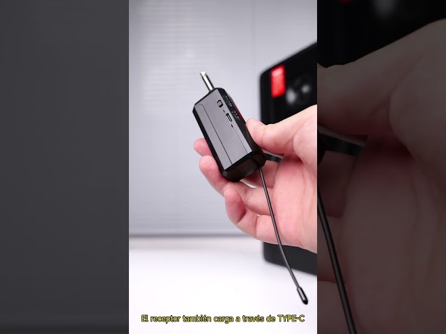 Vídeo relacionado con HUACAM Microfono Inalambrico Diadema 2 Personas, 2.4G Wireless Micrófono, Transmisión Inalámbrica de 50 m, Micrófono Inalámbrico para Amplificador de Voz, Altavoces, Sistema PA, Profesor