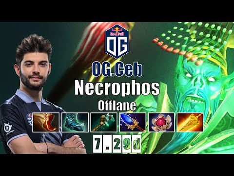 Necrophos Offlane | OG.Ceb | FORGOTTEN AND BROKEN POS 3 | 7.29d Gameplay Highlights