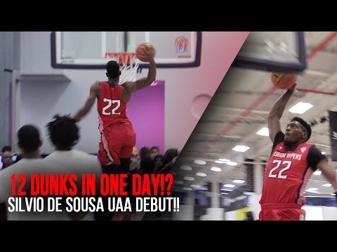 Silvio De Sousa DUNK FEST in NYC!! 12 Dunks in ONE DAY!