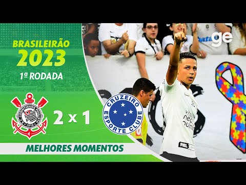 Gols e lances de Corinthians x Cruzeiro