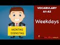 Learn German | German Vocabulary | Days of the week | Wochentage