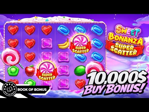 Sweet Bonanza Super Scatter par Pragmatic Play - vidéo max win