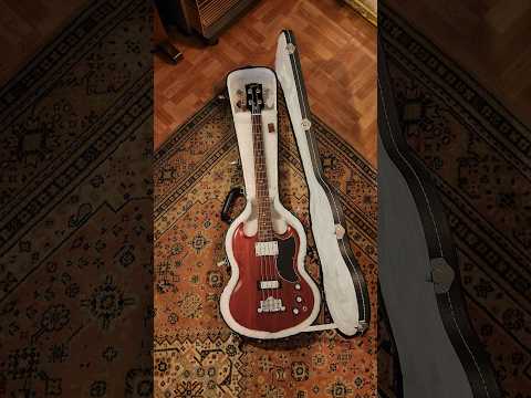 2011 Gibson SG Bass Faded Worn Cherry w/ OHSC | Satin Finish, Lightweight image 26