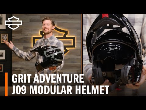 Harley-Davidson Grit Adventure Modular Riding Helmet Product Overview