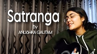 satranga Short guitar cover by Anushka gautam