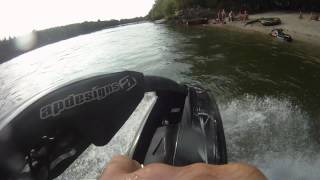 preview picture of video 'jet skiing in Zemné.MP4'