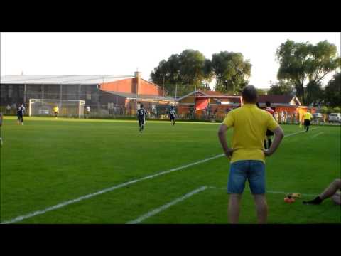 Tomáš Bednár neuznaný gól a penaltový zákrok (Zbehy - Nevidzany 3:3)