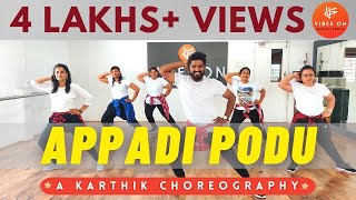 Appadi Podu  Gilli  Dance Fitness  Karthik - Chore
