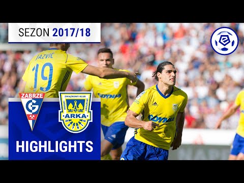 Górnik Zabrze - Arka Gdynia 1:1 | SKRÓT | Ekstraklasa 2017/18 | 5. Kolejka