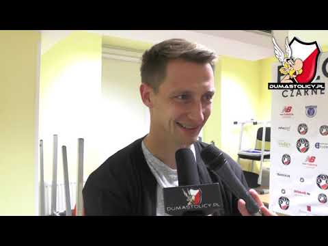 Daniel Gołębiewski po meczu Polonia Warszawa - Legionovia Legioniowo