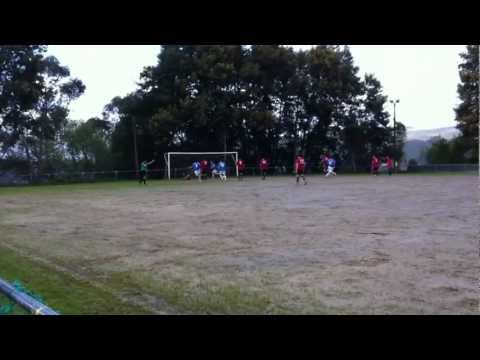 Gol de la victoria por 1-2 del San Andrés en Campañó.