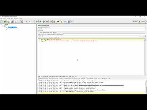 JMeter Beanshell Tutorial - Transferring Value In and Out of Sampler