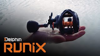 Baitcastový naviják Delphin Runix_6+1_SS_BB