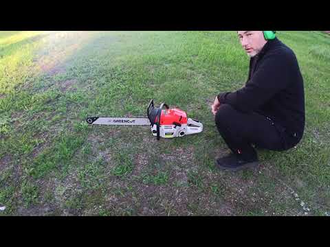 Greencut GS 750X pierwsze przepalenie 16 Września.