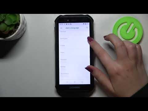 How to Change System Language in DOOGEE S40 – Set Default Language